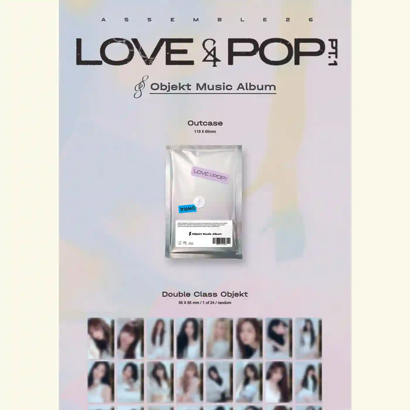 tripleS – LOVE&POP pt.1 (Objekt Music Album) [3rd Full Album