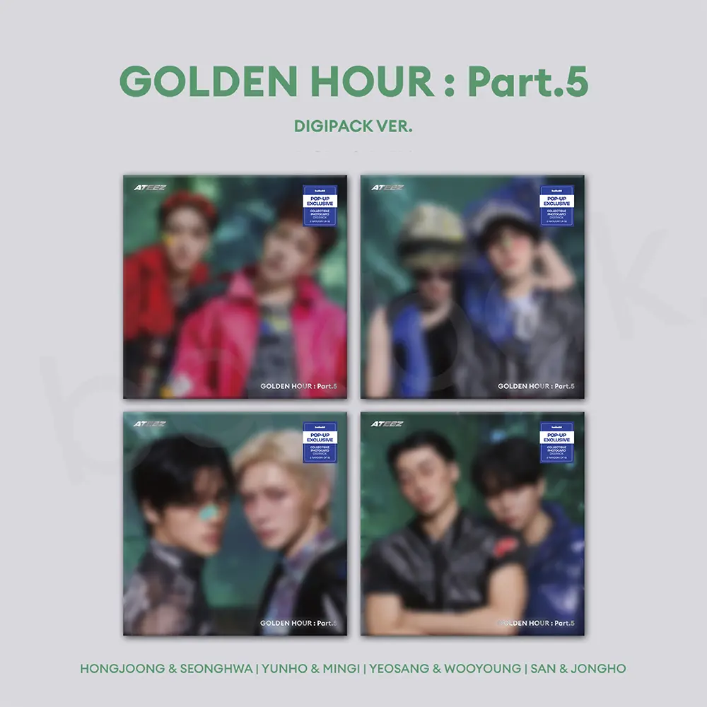 ATEEZ – GOLDEN HOUR : Part.5 (Digipack Unit ver.) – POP-UP