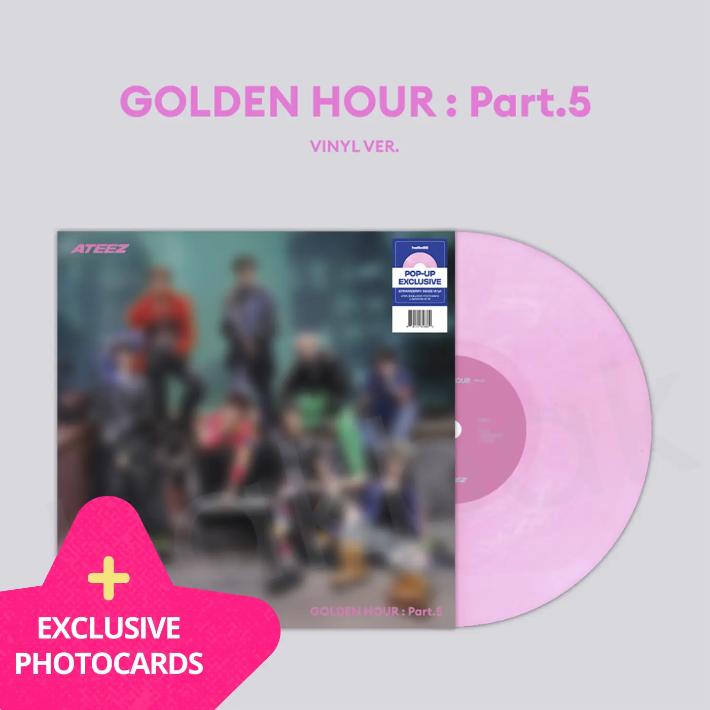 ATEEZ – GOLDEN HOUR : Part.5 (Vinyl ver.) – POP-UP Exclusive [14th