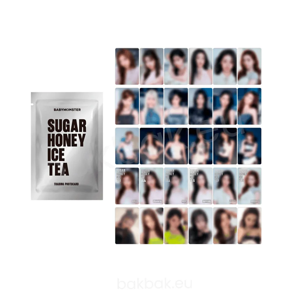 BABYMONSTER – Trading Photocard [SUGAR HONEY ICE TEA] – Bak Bak K