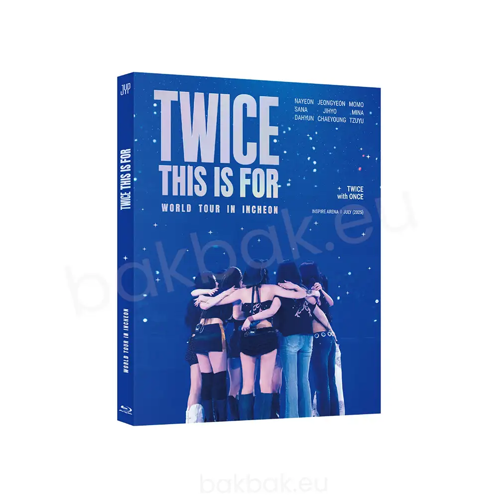 TWICE – THIS IS FOR (Blu-ray) [World Tour in Incheon] – Bak Bak K