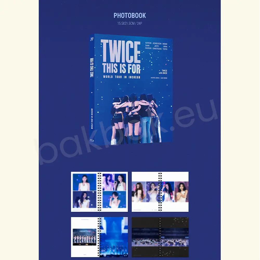 TWICE – THIS IS FOR (Blu-ray) [World Tour in Incheon] – Bak Bak K