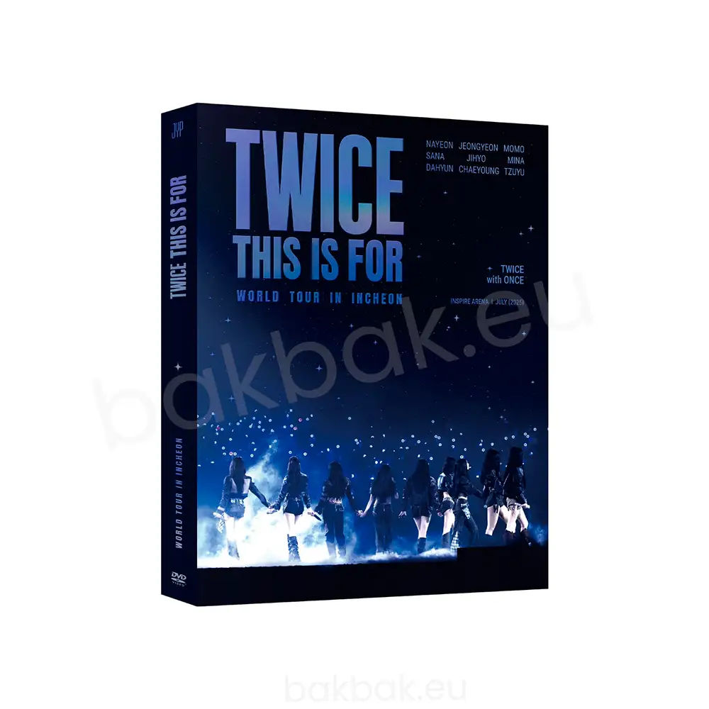 TWICE CANDYBONG Z DOME TOUR DVD バッチ　3点 TWICE – THIS IS FOR (DVD) [World Tour in Incheon] – Bak Bak K-Pop