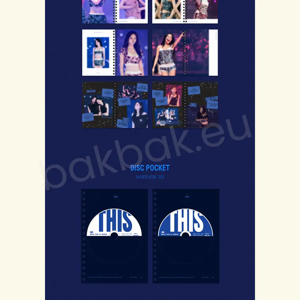 TWICE – THIS IS FOR (DVD) [World Tour in Incheon] – Bak Bak K-Pop